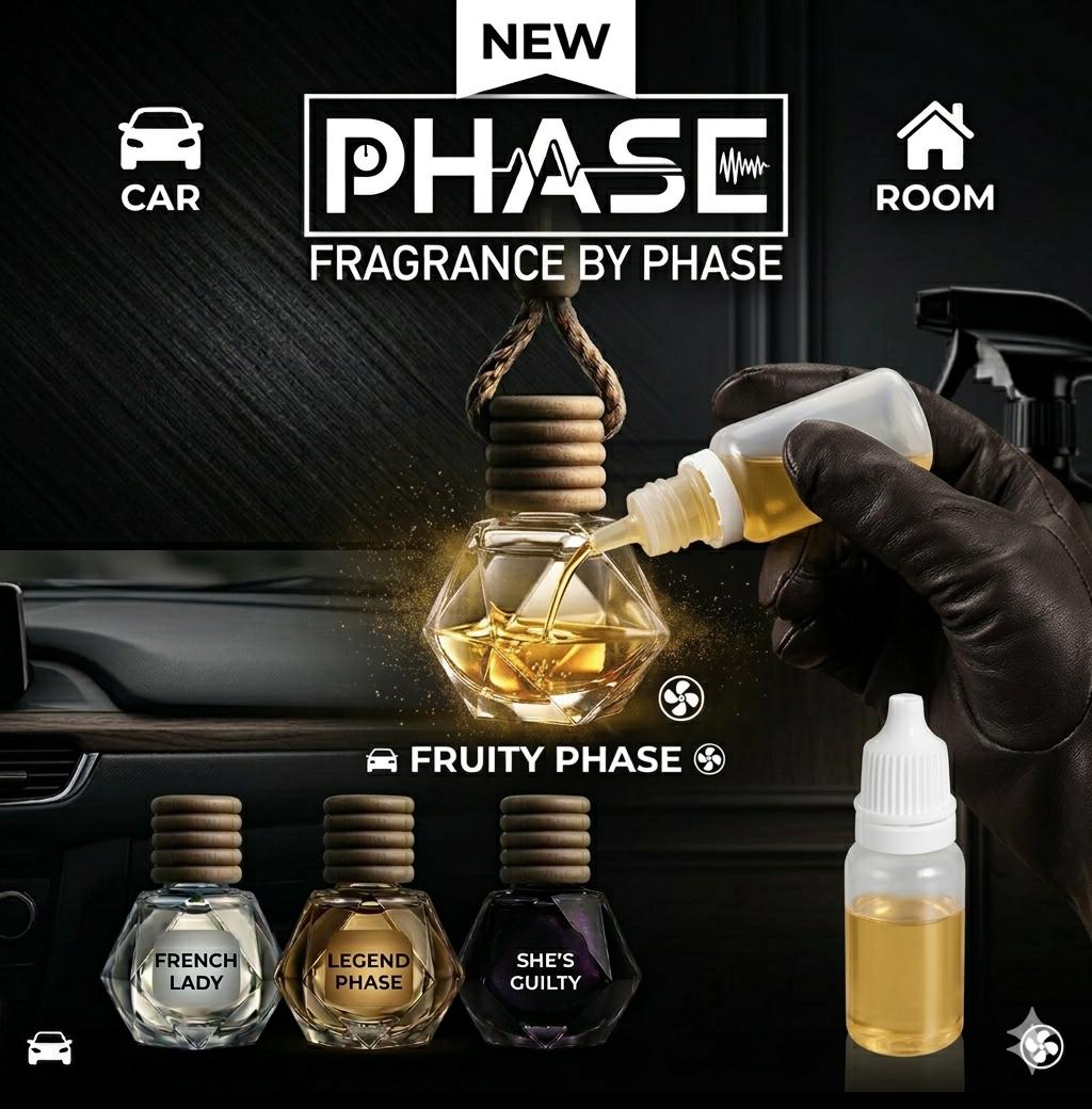 NEW Phase Car Fresheners - Phase Fragrances