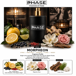 Morpheon by Phase | Inspired by Diptyque Orpheon Woody Floral Powder Cologne