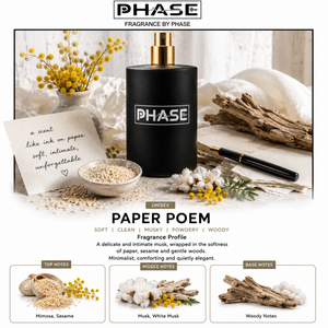 Paper Poem | Inspired by Diptyque L'eau Papier