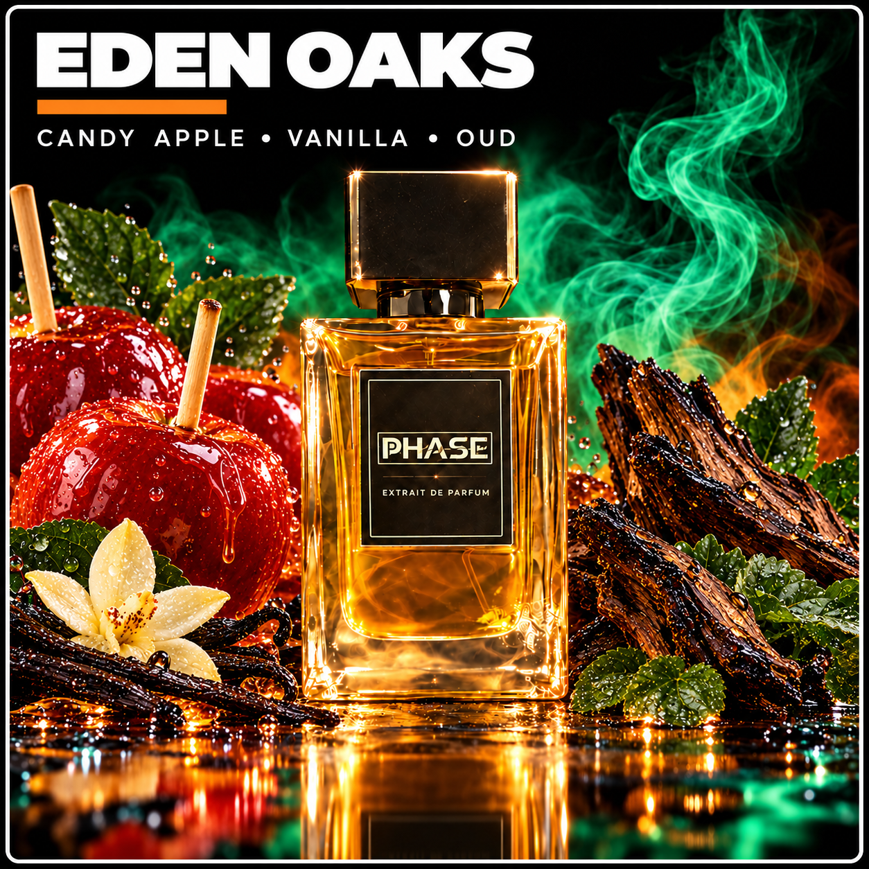 Eden Oaks by Phase Fragrances — candy apple • vanilla • oud