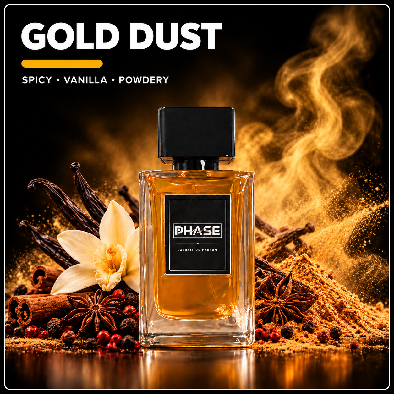 Month 11: Gold Dust by Phase Fragrances – scent thumbnail from current catalogue