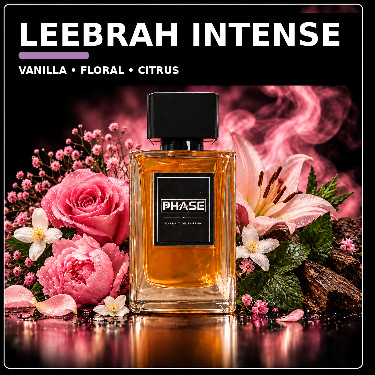 Month 10: Leebrah Intense by Phase Fragrances – scent thumbnail from current catalogue