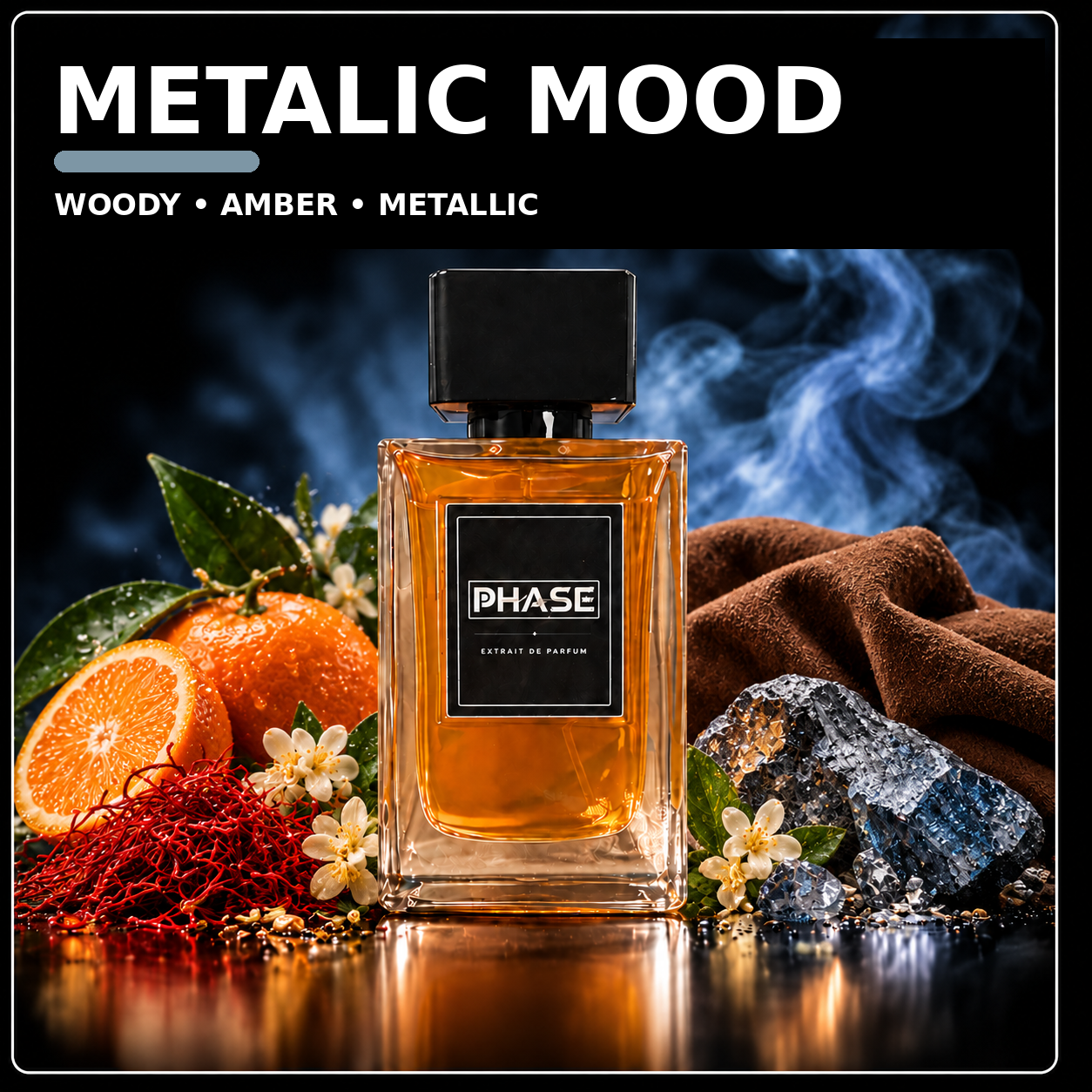 Month 6: Metalic Mood by Phase Fragrances – scent thumbnail from current catalogue