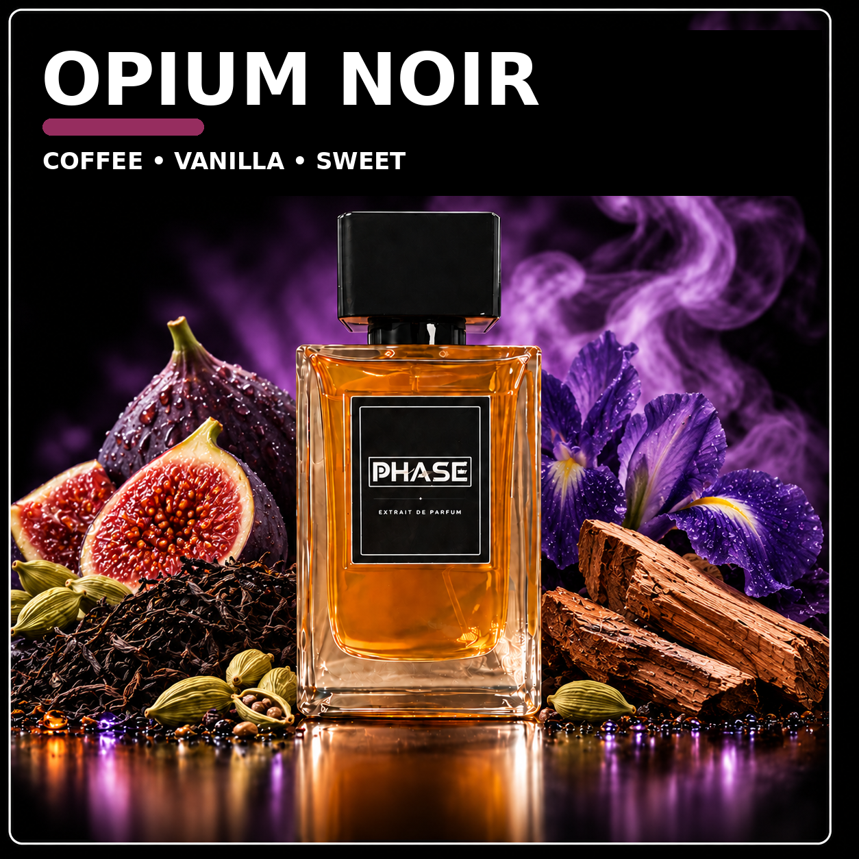 Month 3: Opium Noir by Phase Fragrances – scent thumbnail from current catalogue