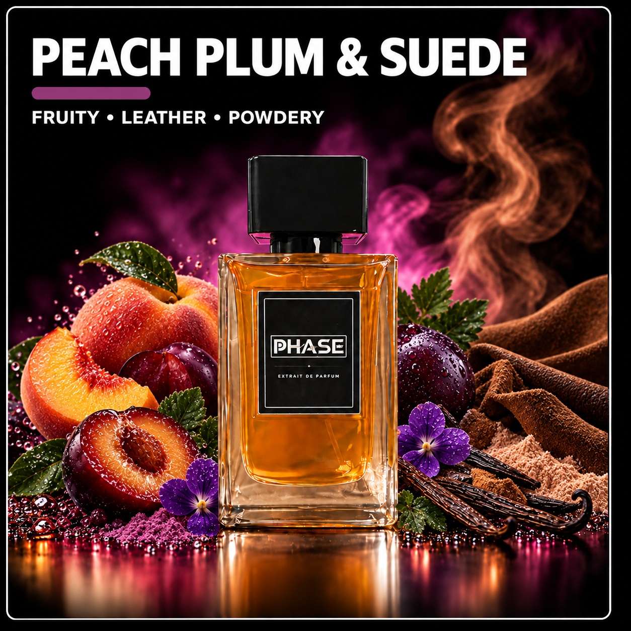 Month 9: Peach Plum & Suede by Phase Fragrances – scent thumbnail from current catalogue