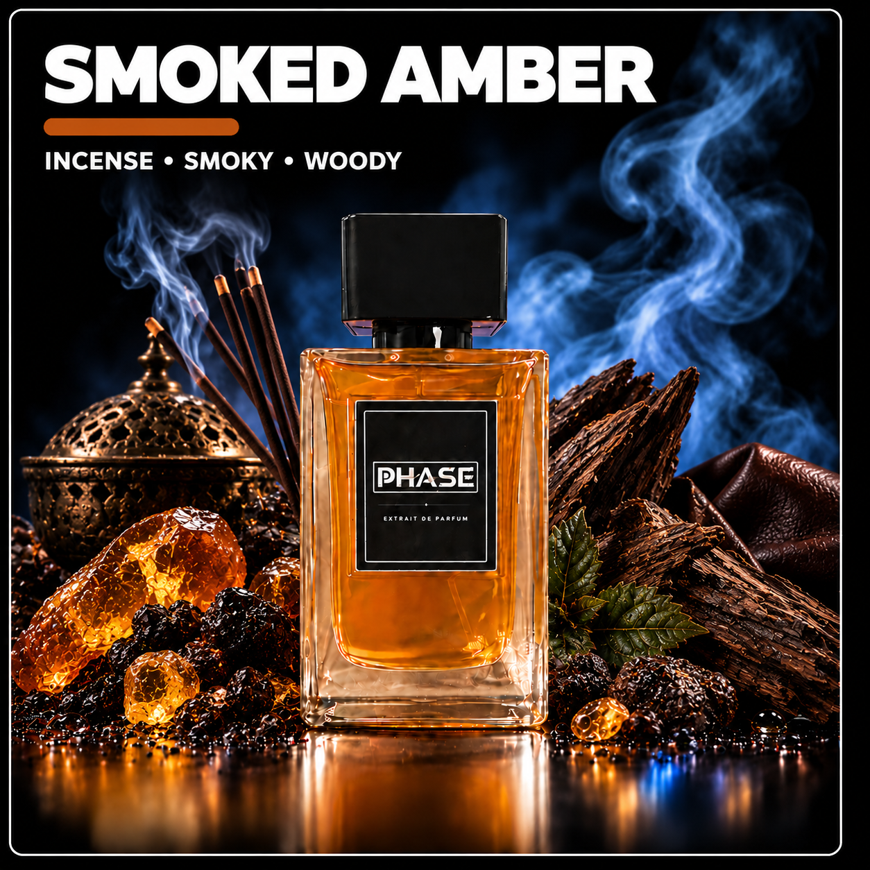 Month 5: Smoked Amber by Phase Fragrances – scent thumbnail from current catalogue
