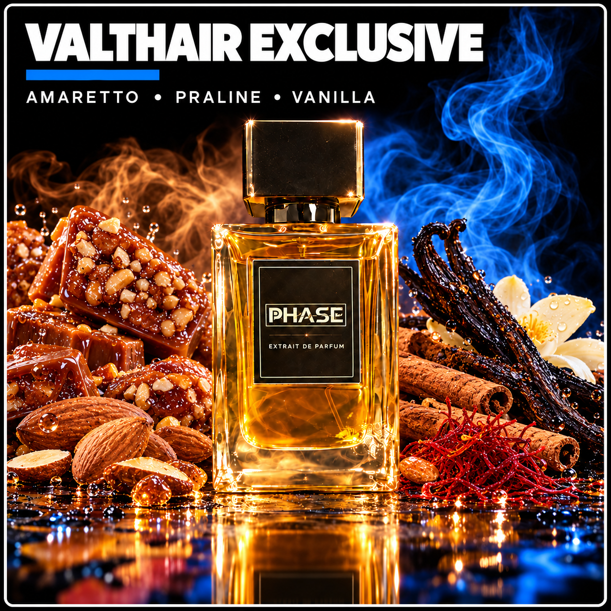 Valthair EXCLUSIVE by Phase Fragrances — amaretto • praline • vanilla